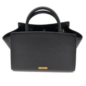 ZAC POSEN EARTHA ICONIC EAST/WEST SATCHEL BLACK